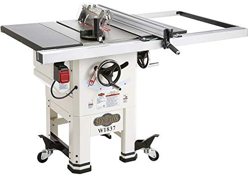 Shop Fox 10 in. 2 HP Open-Stand Hybrid Table Saw W1837
