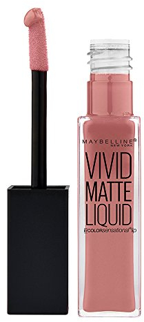 Maybelline New York Vivid Matte Liquid Rossetto Liquido Matte Vellutato, 50 Nude Thrill