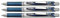 Pentel – Juego de 3 bolígrafos roller gel EnerGel BL77, azul noche