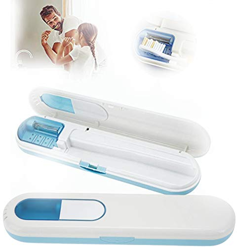 Sterilisator Für Zahnbürste, Automatisches Mit Badezimmerzubehör Zahnbürsten Und Zubehör Für Stern Schraubendreher Sterilisation (Blau)