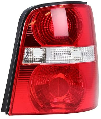 BESTPRICE 1x Heckleuchte rechts weiß/rot ohne Lampenträger Kompatibel mit VW TOURAN (1T1, 1T2)