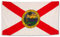 SCAMODA Bundes- und Länderflagge aus wetterfestem Material mit Metallösen, Outdoor Fahne & Flagge (Florida) 150x90cm
