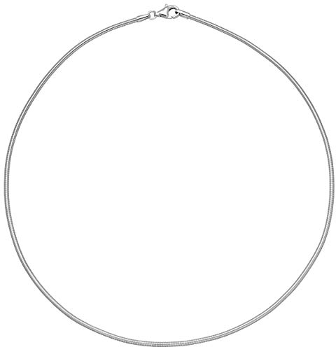 Jobo Damen-Halsreif aus 925 Sterling Silber 2 mm 45 cm