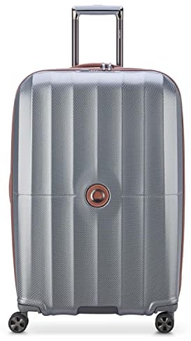 DELSEY PARIS - CARROUSEL - Valise soute Rigide 76 cm x 49 cm x 31 cm - 100 L - XL - Platine