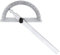 Goniometro in acciaio inox FERVI G006/150 per la misurazione tracciatura di angoli arco 150 mm asta 200 mm