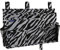 Surblue Bedside Caddy Hanging Organizer Storage Bag Pocket for Bunk, Hospital, College Dorm Rooms, Baby Bed Rails, Camp - 8 Pockets (Large, Zebra)