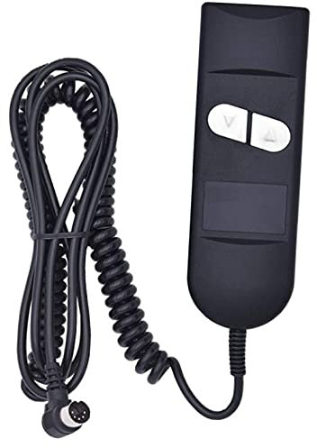Okin Ersatz-Fernbedienung für Hebestuhl, 2 Tasten, 5-polig, Power-Liegestuhl, Handsteuerung, Universal-Hebestuhl-Fernbedienung, elektrisches Sofa, Couch