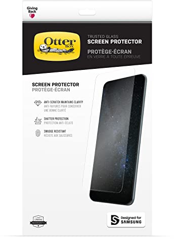 OtterBox Trusted Glass Displayschutz für Samsung Galaxy S21 FE 5G | Gehärtetes Glas, x2 Schutz vor Brüchen, Kratzern und Stürzen