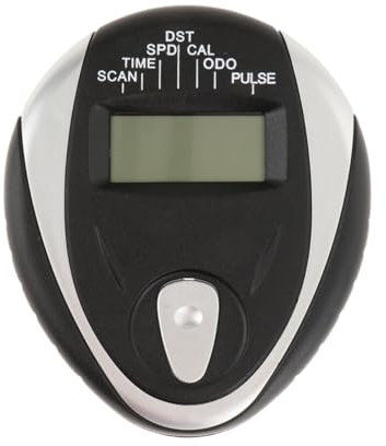 Vaveren Universal Monitor Speedometer LCD with Heart Rate Measurement Easy to Install Replacement Parts Counter Cycle for Exercise Bike Sport Bikes, AS