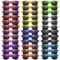 Bouiexye 48 Stück Kinder Sonnenbrillen Neon Jungen und Mädchen Brillen Kinder Party Favors Big Bag Filler Strand Pool