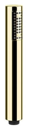 Gessi Rilievo Antikalk-Stab-Handbrause, Kunststoff-Version, D32 mm, 1-Strahlart, PVD-Farben in Metall-Ausführung, 14372, Farbe: Gold PVD
