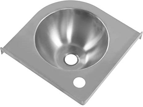 Lavabo D'angle Finition Brossée, Cuisine Salle de Bains, Lavabo à Main pour Bateau, Caravane, Camping-car