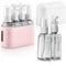 Flintronic 4-1 Transparent Travel Bottles, 50ml Refillable Travel Bottles, Travel Bottles Set For Toiletries Shampoo Cosmetic Liquid, Spray Bottles*2, Pump Bottles*2, Labels*1, Box*1