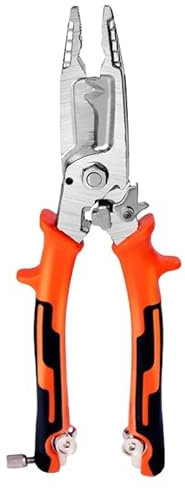 10 in 1 Hand Tool Multifunction Wire Stripper,2024 New Heavy-Duty Universal Pliers,Heavy Duty Multi-Purpose Electrical Wire Stripping Tool, Multi-Purpose Professional Wire Stripping Tool