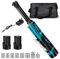Llave de Carraca Eléctrica Inalámbrica, 3/8  18 V Atornillador de Impacto, Llave de trinquete inalámbrica con Carga Rápida con 2 Batterie da 2,0 Ah, adattatore da 1/4, Custodia, Caricabatterie