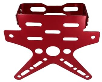 Registration Plate Holder Motorcycle Rear License Plate Frame Motorbike Bracket Rack Scooter Adjusted Plate Holder