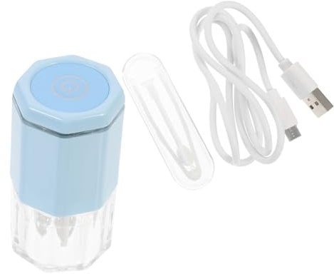 Hoement 1set Automatic Lens Cleaner Machine Compact Lightweight Gently Removes Dust Grime for Travel Outdoor Use for Friends Family