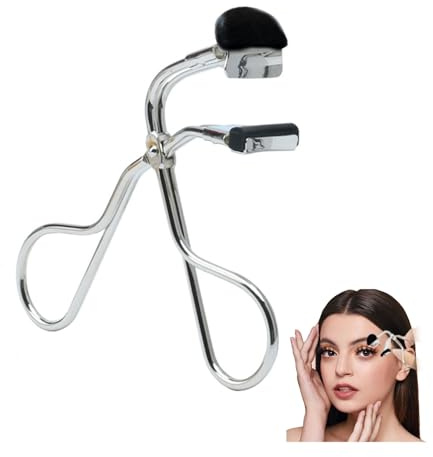 YAFIYGI Kleine Wimpernzange Mini Wimpernzange für einzelne halbe Ecke und Teilwimpern Präzisionswerkzeug für kurze Wimpern falsche Wimpern Kleines Reise-Make-up-Tool
