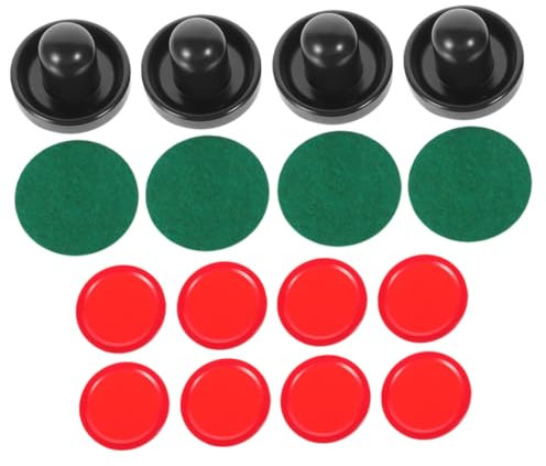 MOLUCKFU 2satz Tischhockey-Pusher Eishockey-Schieber Haushaltsspiel Hockey-Pucks Eishockey-Pusher Ersatzteile Für Tischhockey