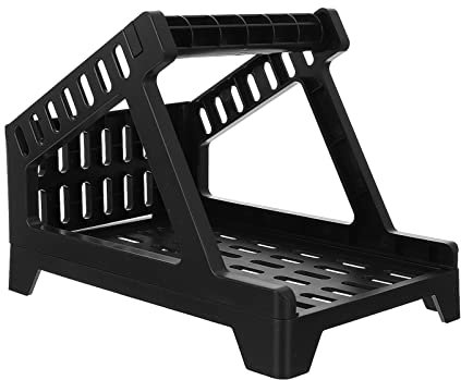 DIYEAH 1pc Thermal Label Holder for Rolls and Fan-fold Labels Easy to Assemble for Desktop Printers for Offices Factories and Retail Settings