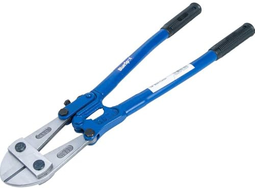 Bluespot Bolt Cutters 450mm (18in) – Heavy Duty Steel Cutting Tool with Hardened Jaws, Comfortable Grip Handles for Cutting Chains, Bolts, and Padlocks in DIY and Professional Use