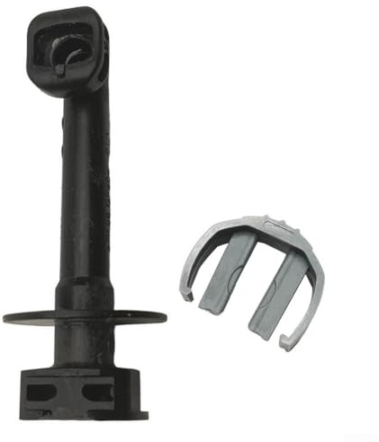 GLFLOW Per Karcher 4.064-069.3 tubo di uscita del gomito con il morsetto, compatibile con le parti del pulitore ad alta pressione KHD4
