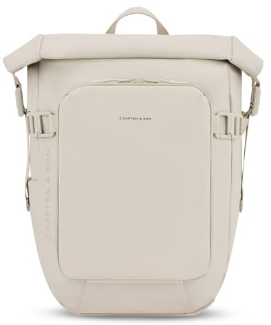 Kapten & Son Rucksack Freizeitrucksack mit Laptopfach Lisbon Backpack 18L Sandstone beige
