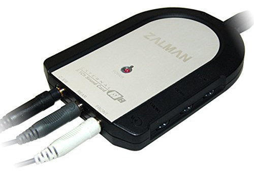 Zalman ZM-RSSC 5.1 Channel USB Sound Card 5.1 Channel 24 Bit USB 96kHz