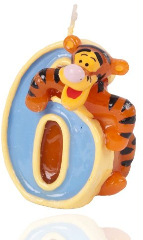 Procos - Vela Winnie Pooh N6, multicolor, 61063.06