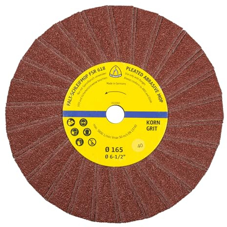 Klingpsor 26033 FSR 618, Faltschleifmop, 165X14, 150, 10 Stück