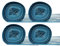 60 x 240 Liter Müllsack | extra reißfest | 15 stück auf Rolle | 60 Stück | 4 Rollen | Typ 290 | Müllsäcke Abfall-Säcke XXL Abfallbeutel | 60 μ | LDPE | Müllbeutel Blauer Engel