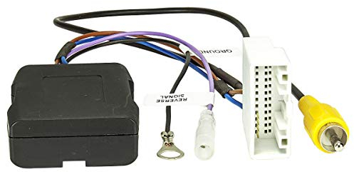 tomzz Audio 7219-001 Adapter Original Rückfahrkamera an Nachrüstradio kompatibel mit Hyundai Tucson ab 2015 i20 ab 2017 mit 24 pin Connector
