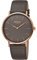 Boccia Damen Analog Quarz Uhr mit Echtes Leder Armband 3273-11