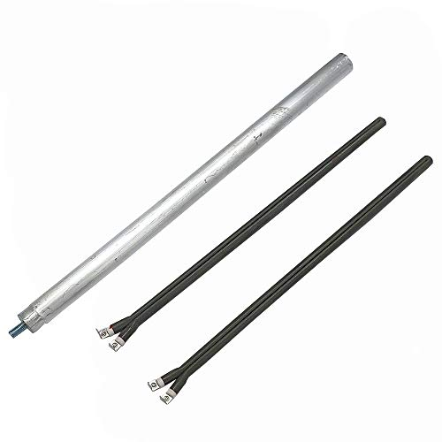 ANODO MAGNESIO TERMO ELECTRICO 22X400MM M8 - EDESA/FAGOR + RESISTENCIA PINZA - 1200W - 230V - L.410mm +-5mm (2 UNIDADES)