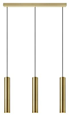 Markslöjd RUBEN Pendant Lamp by 3L Pendant Light for Windows and Kitchen (Brushed Brass)