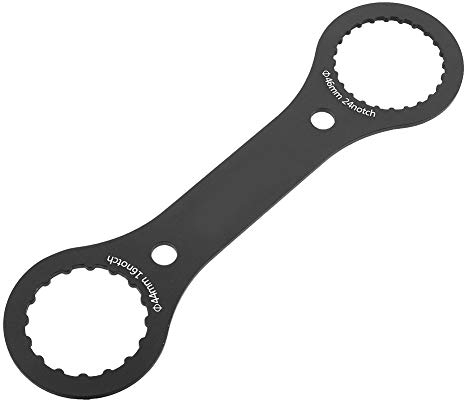Mountainbike Kurbelschlüssel, Fahrrad Kubel Innenlager Schlüssel BB46 BB44 Aluminiumlegierung Kurbelschlüssel für BB51/BB52/BB70/BB71/RS500/MT500,