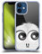 Head Case Designs Bianco Fuzzballs Custodia in Gel [Protezione di Grado Militare] Compatibile con Apple iPhone 12 Mini