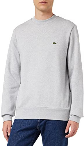 Lacoste Sweatshirt Classic Fit Homme , Argent Chine, XXL