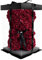 Infinity® Rosenbär Dunkelrot 25 cm – Handgefertigter Bär mit Geschenkbox & über 300 duftenden 3D-Rosen – Geschenk für Frauen, Geburtstag oder Jahrestag