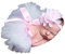 Tutu Rock für Neugeborenes Baby Mädchen Fotografie Requisiten Fotoshooting Outfits Kleidung Prinzessin Tüllrock mit Blumen Stirnband Foto Prop Bekleidungsset für Foto-Shooting für Baby Mädchen