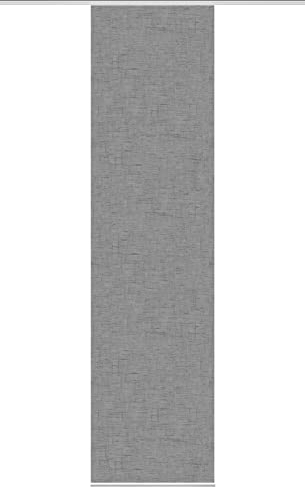 wohnfuehlidee Schiebegardine Deko Blickdicht Marlies, Farbe grau, Größe BxH 60x245 cm