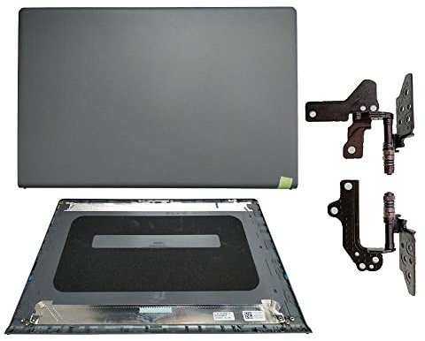 AKGIFT Accessoires Ordinateur Portable pour Dell Inspiron 15 3510 3511 3515 3520 3525 0t4mt1 LCD Couverture arrière Boîtier Coque(Gris) & Charnières