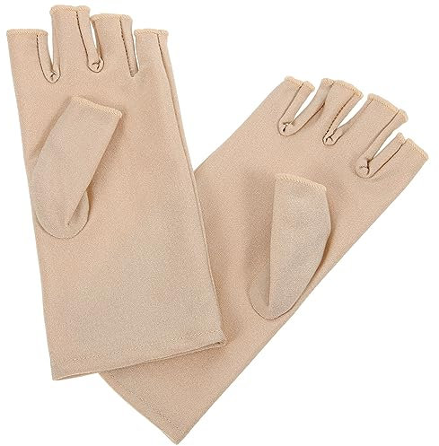 TINEASUR Fingerlose Damen Sommerhandschuhe Uv Sonnenschutzhandschuhe Aus Atmungsaktivem Material Halbe Finger Flexible Outdoor Handschuhe Zum Radfahren Und Autofahren