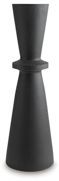 Signature Design by Ashley 30 Tall Black Hourglass Large Floor Vase Decor