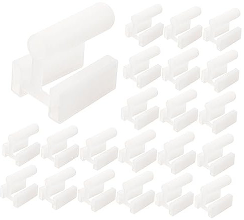 GALPADA Lot De 100 Cache-Prises De Sécurité Pour Bébé En Plastique Blanc Pour Trois Prises