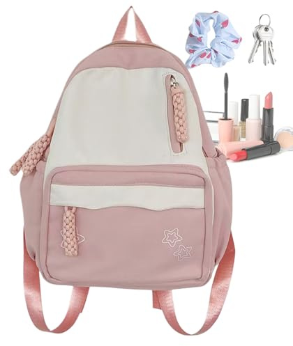 Generisch Rucksack Für Mädchen - Teenager Rucksäcke für Mädchen - Leichte Schultasche für Schüler Arbeit Schule Outdoor Aktivitäten Wandern Pendeln Geschäftsreise