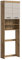 xonox.home – Waschmaschinenüberbau Scout 63x191x24 cm in Evoak Oak und Kaschmir Nachbildung matt – Smarte Stauraumlösung über der Waschmaschine – platzsparend & modern