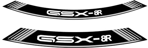 Puig 21959P Arc strips, impact and UV-resistant, with easy-to-apply adhesive, wide design with printed logo that adds sporty style and durable protection, Silver