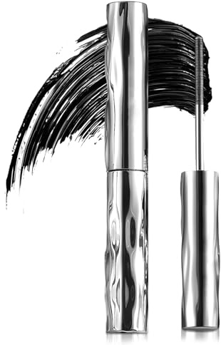 3D Curling Iron Eye Mascara, Wimpernserum Mascara Wasserfest Schwarz, Wimperntusche Auswaschbar Klumpenfrei Wischfest Schlanker Volumen Wimperntusche (1PCS)