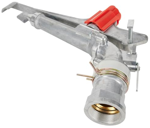 Opatiny Landwirtschaftlicher Sprinkler aus Aluminiumlegierung mit 360° verstellbarem Winkel für die Bewässerung von Bauernhof, 5,1 cm